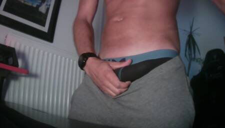 I Undress, I Show My Buttocks and I on My Hand