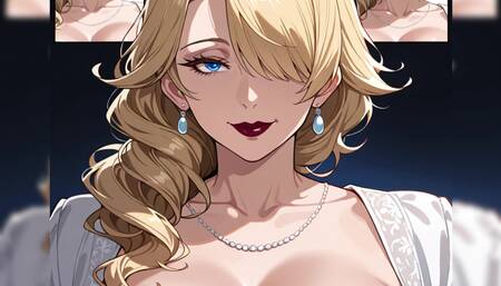 Blonde GILF Hentai Porn