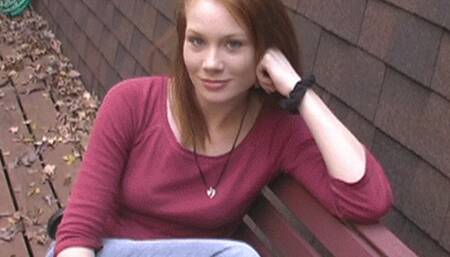 This Is Jessica's 1st Time Shooting Porn, She Is So Innocent And Shy But A Slut As Well! (mp4)