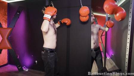 Ball-Boxing Workout (Split-screen)