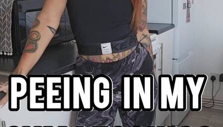 PEE DESPERATION IN MY GYM LEGGINGS