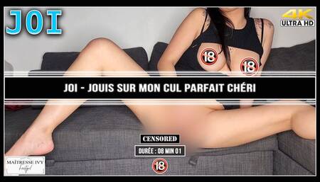 JOI - Jouis sur mon cul parfait chéri 4K CENSORED