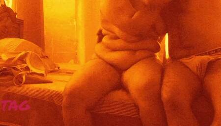 Hot Girlfriend with Big Boobs Always Been Attracted to Boyfriend Big Cock.