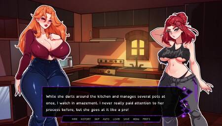 I Help Laura With Cooking & Spend Time With Her in Kitchen