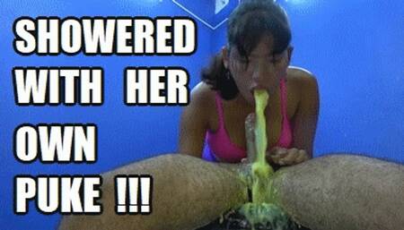 DEEP THROAT FUCKING PUKE 250907DA KARIME DEEPTHROAT PUKING SHOWER ON HER OWN VOMIT (FULL HD MP4 VERSION)