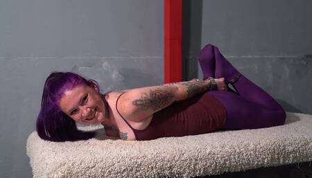 5225 Purple in Hogcuffed Interview