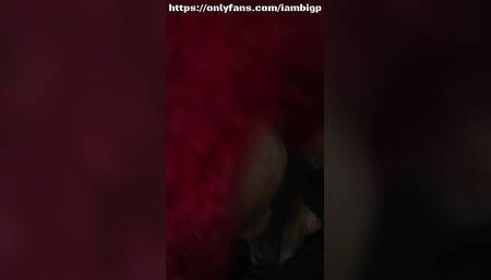 Red Head Mixed Girl Had to Hurry and Cum in Her Mouth Before Her Boyfriend Gets Home