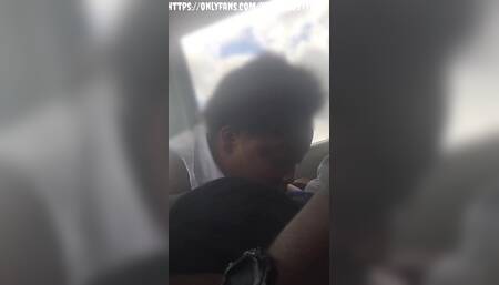 Y O U N G Ghetto Slut Sucked the Cum Out My Dick and Swallowed It Right Before Her Boyfriend Pulled up. Had to Nut in Her Mouth