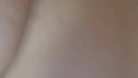 Smoking topless - ashing on tits