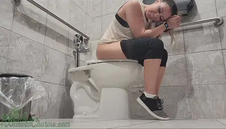 Girl On Public Toilet Porn - Girl On Public Toilets Porn Videos (1) - FAPSTER