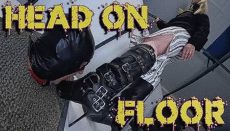 CC - Head on floor ,dirty boots