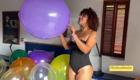 Vacation with my balloons