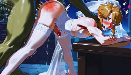 Orc Sticks His Big Dick in the Hot Ass of Femboy Elves Until He Cums Inside!