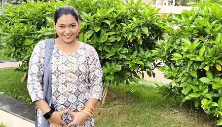 Indian College Girl agreed to have sex all night  with Stranger in public park