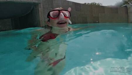 382 - Scuba Lesson directly at the Object (720p)