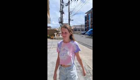 He Fucks Me In The Fridge After A Hot And Sweaty Walk Out In The Sun