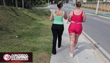 Agatha Stepmama in: It Was Supposed to Be Just a Walk and Turned Into a Scene of Total Debauchery in the Open Air