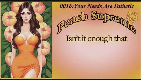 Your “needs” are pathetic. [POV Erotic Humiliation Audio] ***Visualized Audio Caption Video***