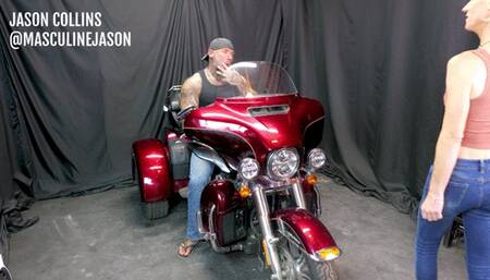 Fucking MTF Ria Bentley on my Harley