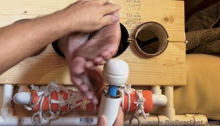 Dirty Feet Punished II - intense tickling to size 13 wide dirty feet