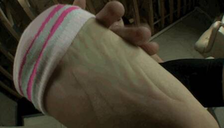 Katalina's Pink Zebra Socks, 2nd