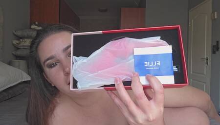 I orgasmed twice with the amazing MOOLIGIRL tongue vibrator ELLIE sent by JOYHUB