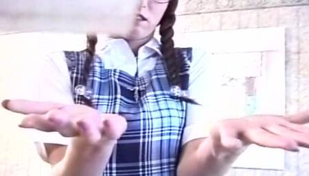 Shy Teen Girl Spreads Her Buttchicks for Some Spanking