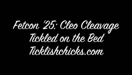 Fetcon '25: Tickling Cleo Cleavage on the Bed