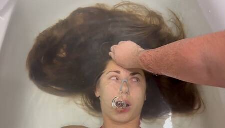 Underwater Breath Holding Lesson with Nastya (custom video)