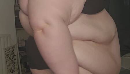 Trying on 'shrunken' clothes final part