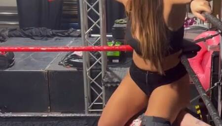 Cheating Stinkfaces, breast smother and low blows