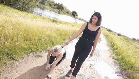 JANE and BETTY - Hard humiliation for a bitch pig (HD)