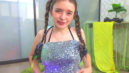 Broke Girl Alice Pays Rent in White Socks (roleplay POV)