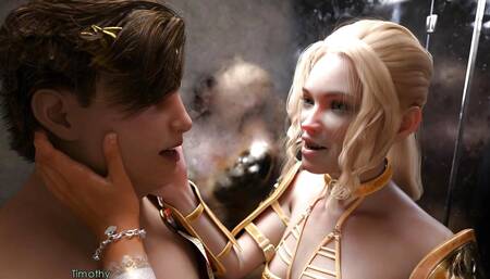 Anna Exciting Affection - 87  Threesome In The Stall by MissKitty2K