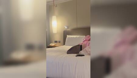 Trapped Sissy Robbed in Dia Pers & Pink Plastic