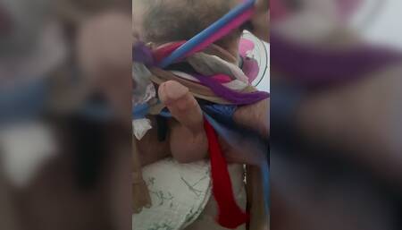 Stiff Prick and pantyhose collection horny fun