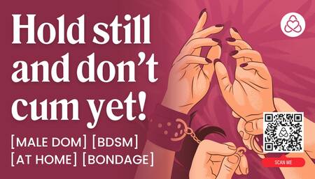 ASMR Audio Porn: Daddy Dom Fucks His Blindfolded & Tied Up Female Sub - BDSM & Bondage - Erotic Audio Story