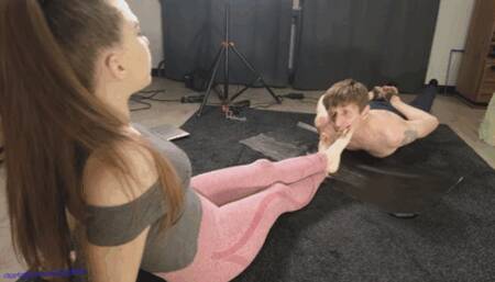 01b Full He's lapping at my feet like a desperate dog, but I'm still not fucking happy with his sorry excuse for effort, so I keep hocking huge wads of spit right in his fucking face wmv