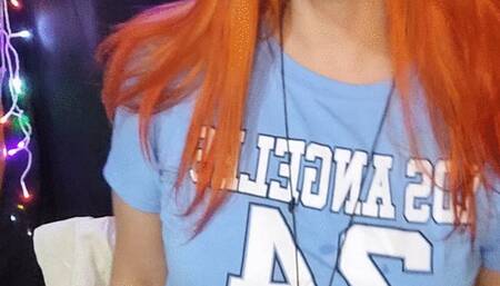 Smoking 2 100s cigarettes at once, after a long time - Lips gloss