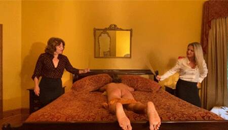 Double Caning By The Principal And Teacher (1080p)