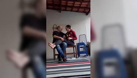 Convinced my married neighbor to have sex with me in the backyard.