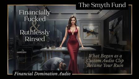 Financially Fucked & Ruthlessly Rinsed: What Began as a Custom Audio Clip Became Your Ruin { FinDom Audio }