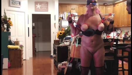 Extreme Electric Shock BDSM Submission