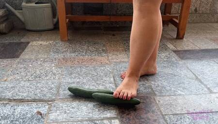 Sneaker-Girl Princess - Cucumber and orange Crush