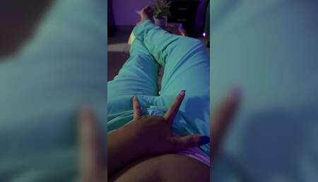 After a long day at my job as Dr. Rojas' personal assistant, I come home exhausted.