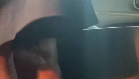 I didnt even get out of the car, before you wanted to worship my perfect feet ????