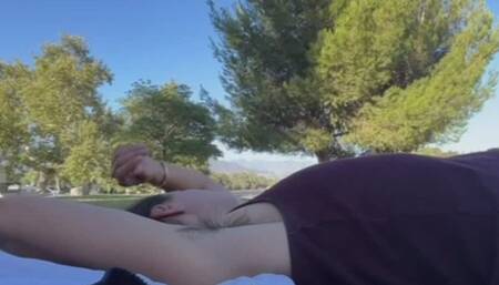 Hairy Armpits in the Park MP4 Version