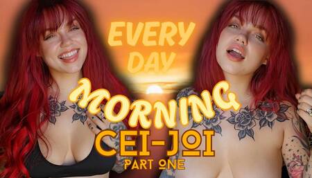 Daily JOI & CEI Challenge - Ginger Rae - femdom - cum eating challenge - submission - jerk off instructions