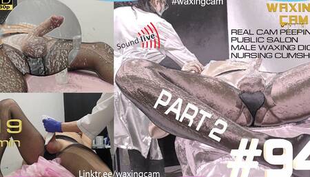 #94 Part2 Cock Waxing