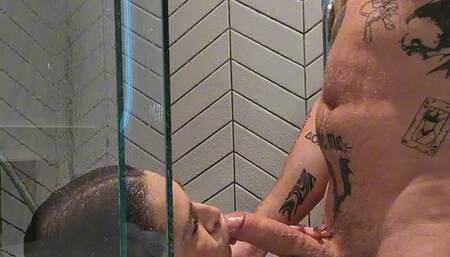 Hot and Steamy Shower Scene with B1gTheo